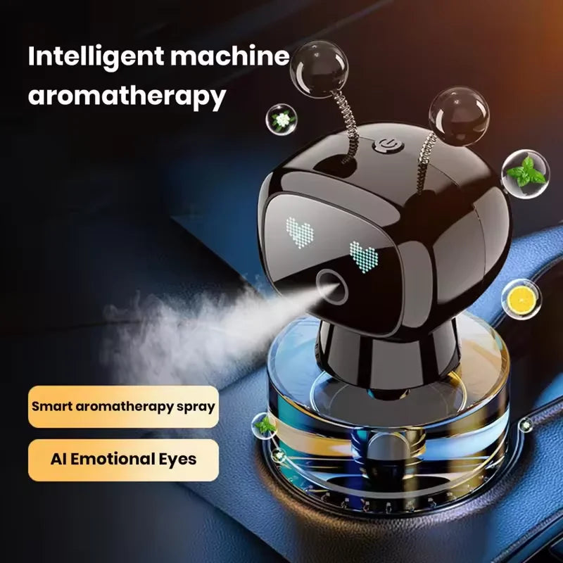 AI Smart Car Aroma Diffuser with 4-Level Adjustable Scent Control