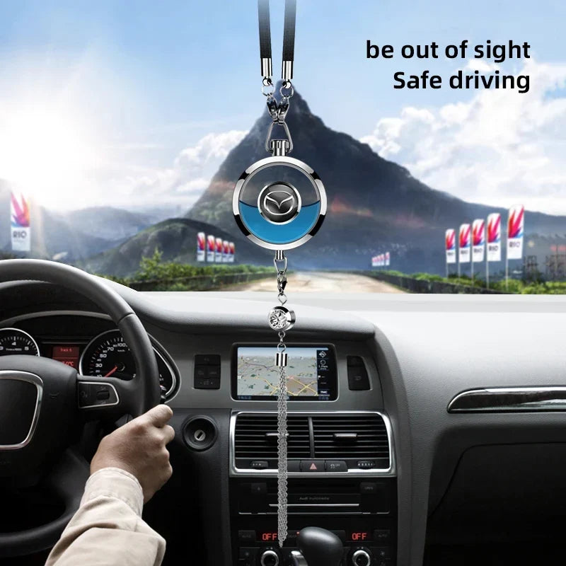 Mazda Car Perfume Pendant Metal Lace Air Freshener